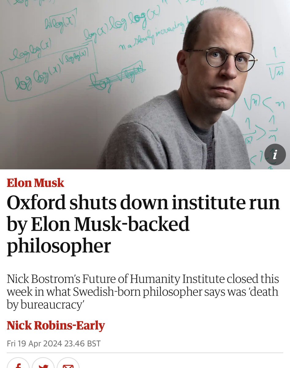 Tyranny in Academics: @elonmusk, this professor has made significant contributions to humanity. Given his departure from Oxford, a collaboration between him and @elonmusk,@VitalikButerin could be groundbreaking.