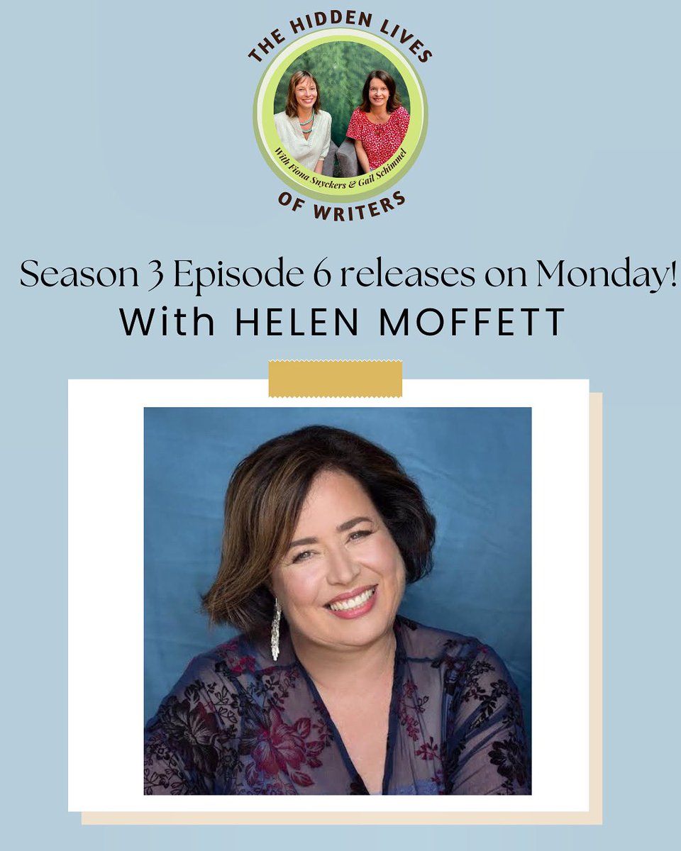 S3 Episode 6 drops tomorrow 🔥 Be sure to tune in for our interview with writer, editor, and award-winning poet HELEN MOFFETT 🤩 @Heckitty