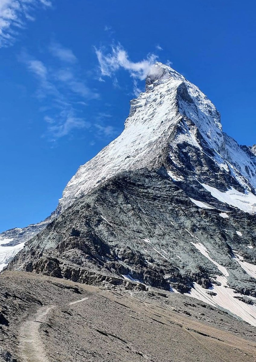 The iconic Matterhorn - one of a kind! 
#Switzerland 🇨🇭