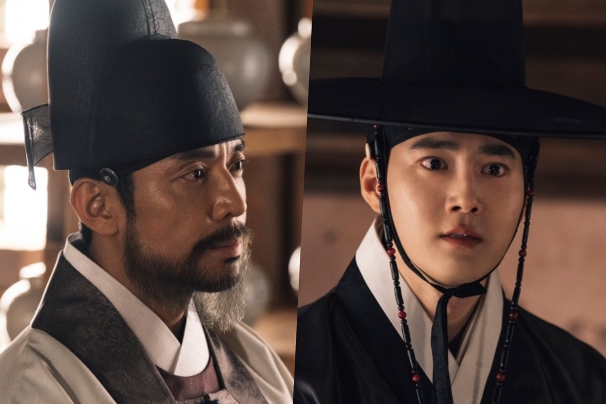 soompi's tweet photo. #EXO's #Suho And #KimJooHun Have A Tense Confrontation In "#MissingCrownPrince"
https://t.co/FledvzJAxy https://t.co/0TLg1Pgxu7