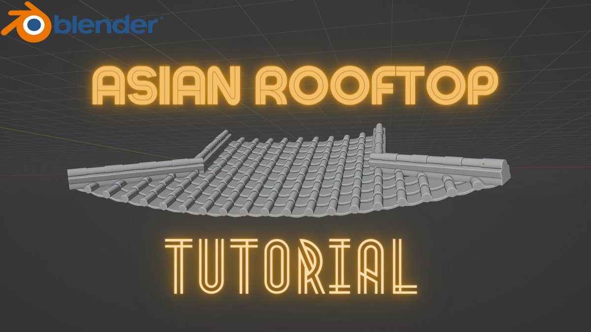 Lee____kun's tweet photo. Made a blender tutorial about making traditional rooftops!

If you were planning to make one or interested in, refer below link ↓↓↓
https://t.co/u3cQt5cGyP

#blender3d #tutorial #rooftop https://t.co/iRMhii7FGI