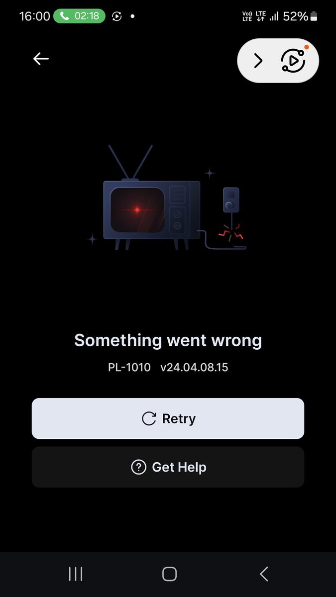 arjun8688's tweet photo. I have been using @DisneyPlusHS for last 3 years , since last week I am getting this error, The tech support is unable to fix this issue saying screen mirroring doesnt work with Hotstar.The tech support is asking me debug info, thats funny
Please fix this issue or refund my money https://t.co/9JhRcb7G62