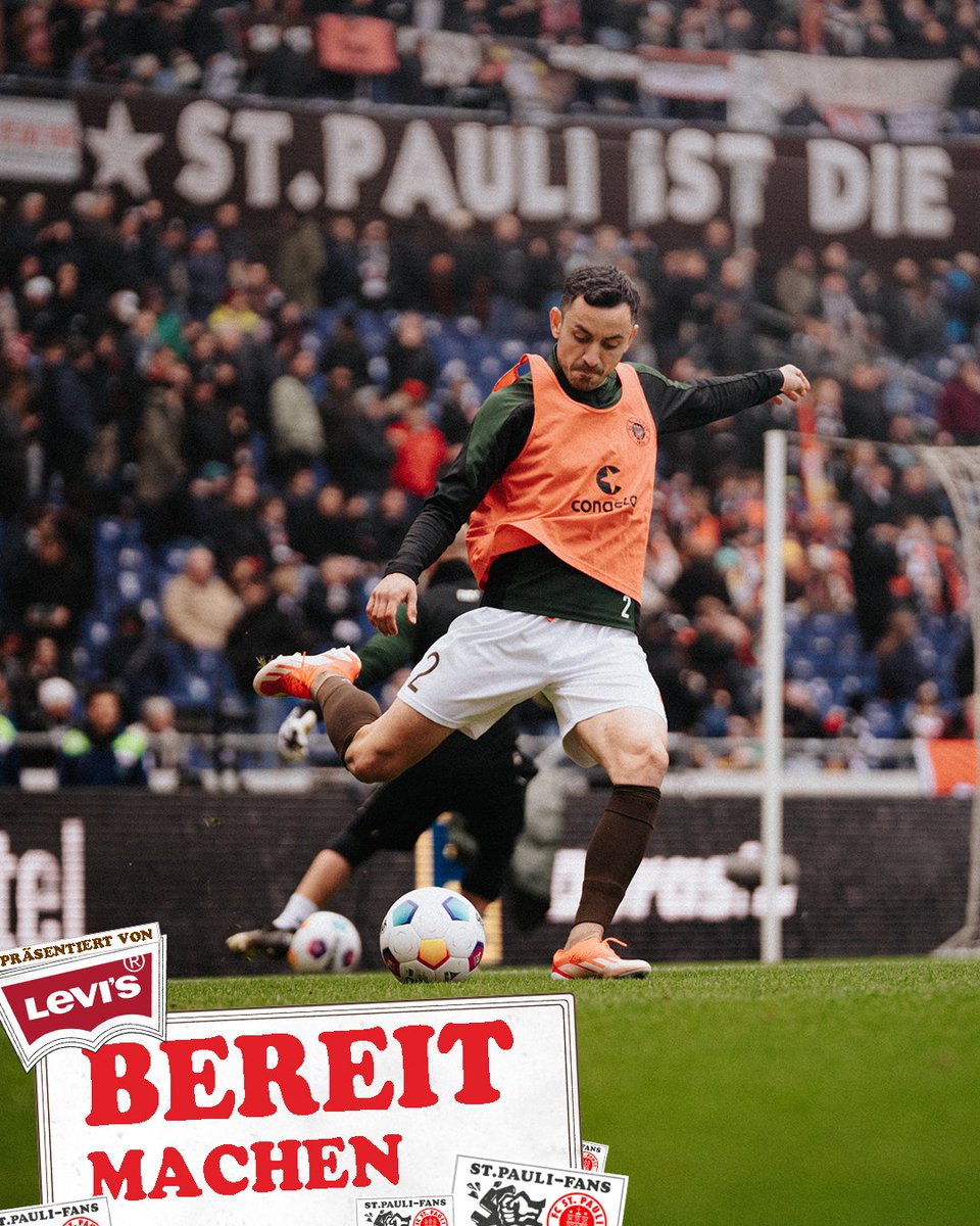 Kann losgehen ... 🏴‍☠️ #fcsp #h96fcsp | Präsentiert von @LEVIS