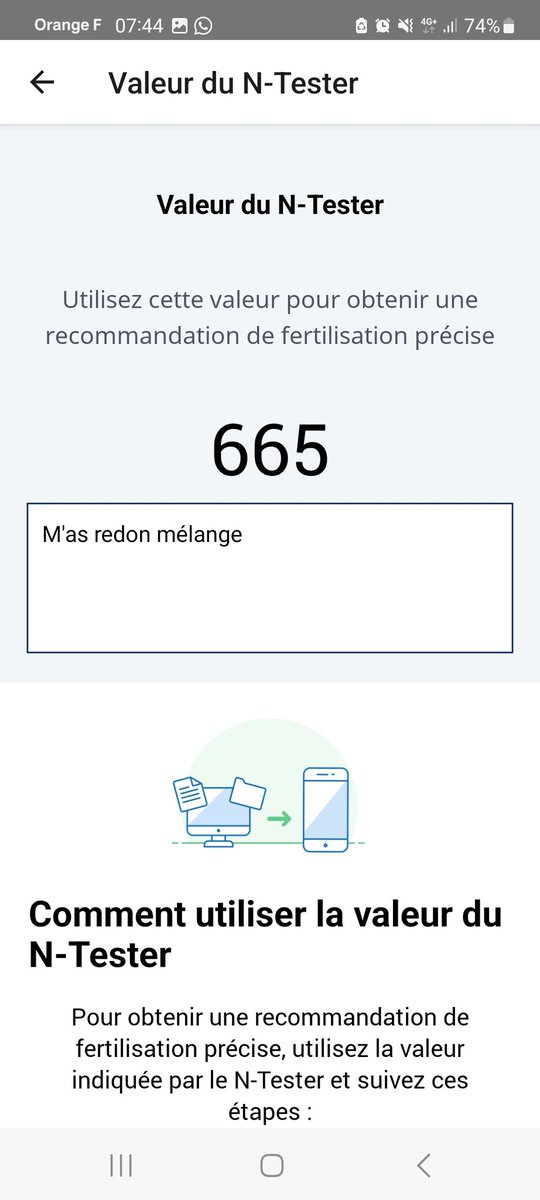 Je test ma pince reçu ce début d'année sur #DDleGraindeBle #nutrition #azote #yara #agriculture #FrAgTw 
Blé de fin novembre et début décembre déjà dfp 😅