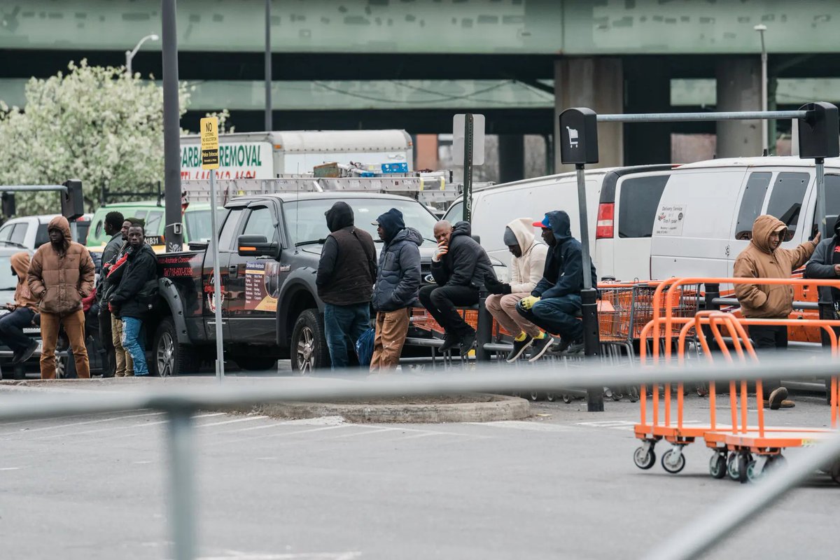 When you don't defend the outer perimeter, the disrespect for boundaries advances to the interior. 💡 =============== A New York Home Depot has deployed a guard dog — and other stores may be close behind — to protect shoppers from aggressive migrants and thieves flooding their