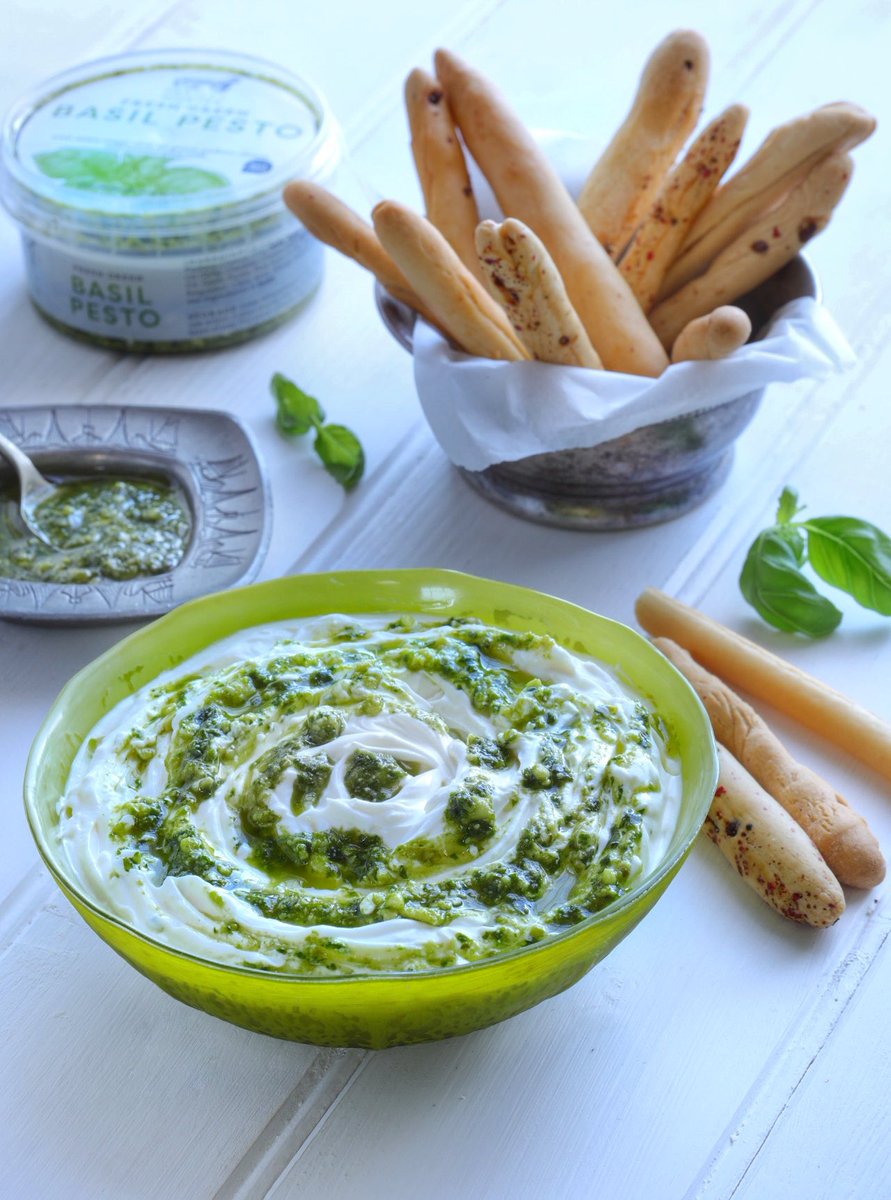 Snacks in the Sun - sounds like a plan for this sunny spell☀️

For a quick, easy and delicious dip, mix Mascarpone Cheese with Natural Yoghurt and swirl in some Pestle + Mortar Fresh Green Basil Pesto 💚

#pestleandmortar #deliciousdips #loveirishfood #irishfoodproducers