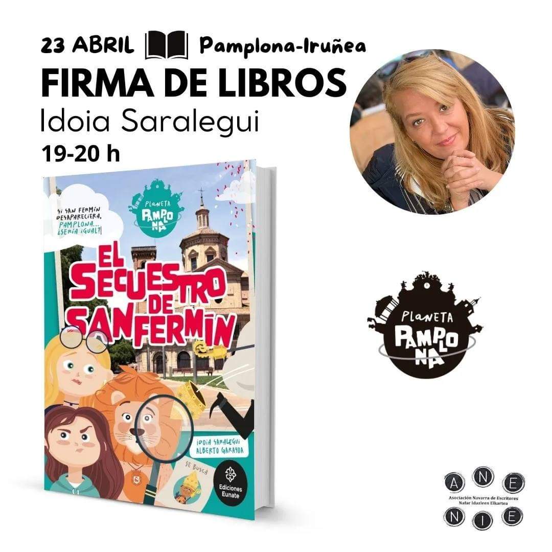 El martes a las 7 os espero en el stand de firmas