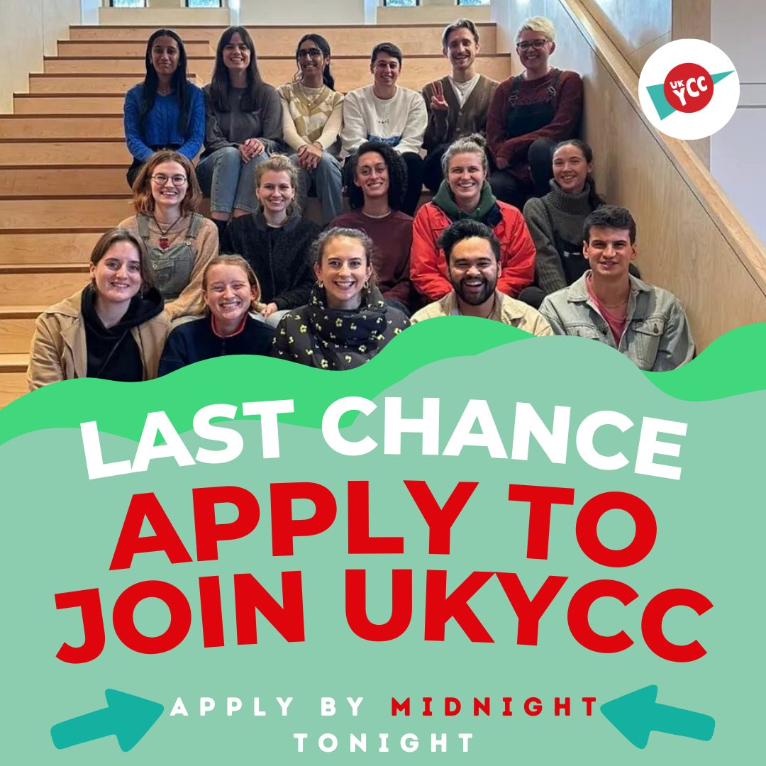 There is still time to apply to join UKYCC! Get your application in by midnight tonight! ➡️ukycc.com/join-us