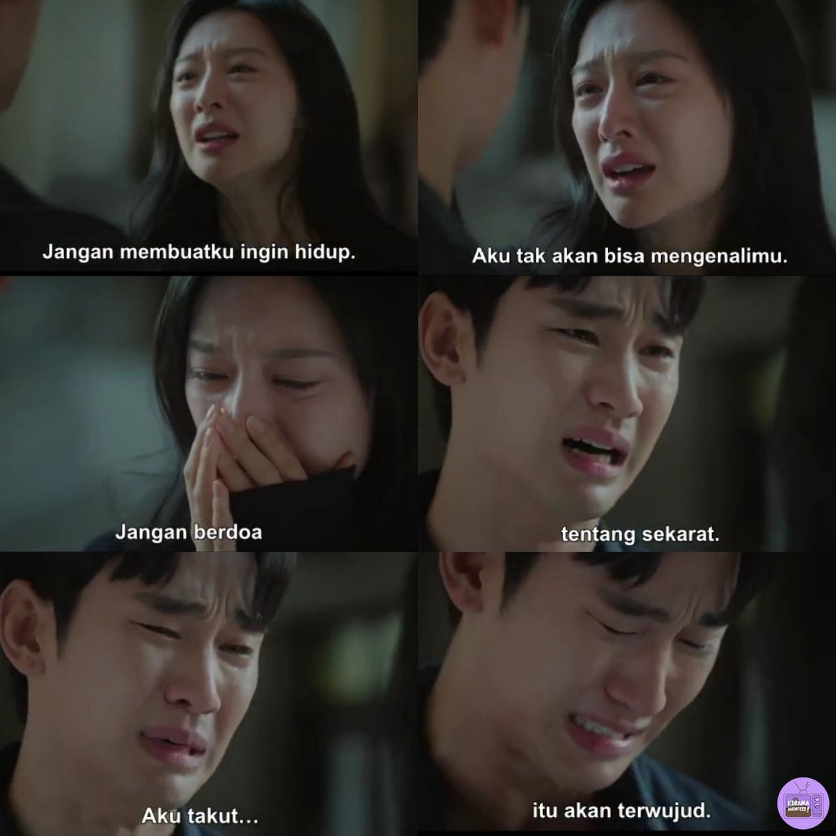 •kdm• 🔥⚠️ Queen of Tears

RIIL NANGIS BGTTT LIAT MAMI PAPI NGOMONG DIALOG INI, SAKITNYA NEMBUS LAYAR 😭😭😭😭