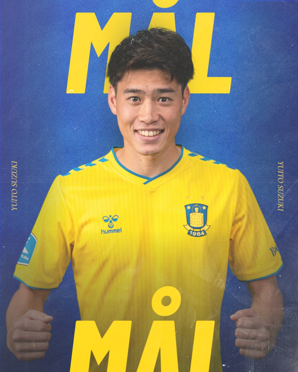 BrondbyIF's tweet photo. 𝙎𝙐𝙕𝙐𝙆𝙄 𝙂Ø𝙍 𝘿𝙀𝙏 𝙄𝙂𝙀𝙉! 🔥

🟡🔵 ∣ #BIFFCM https://t.co/UAoq9Q7vRA