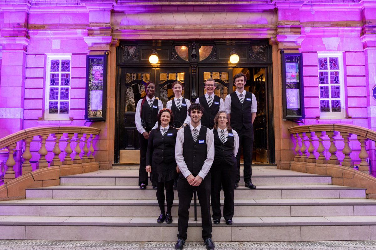 We were delighted to be one of the six venues chosen worldwide to be lit up purple to celebrate the announcement of ATG Entertainment 💜 📸 Vicki Sharp