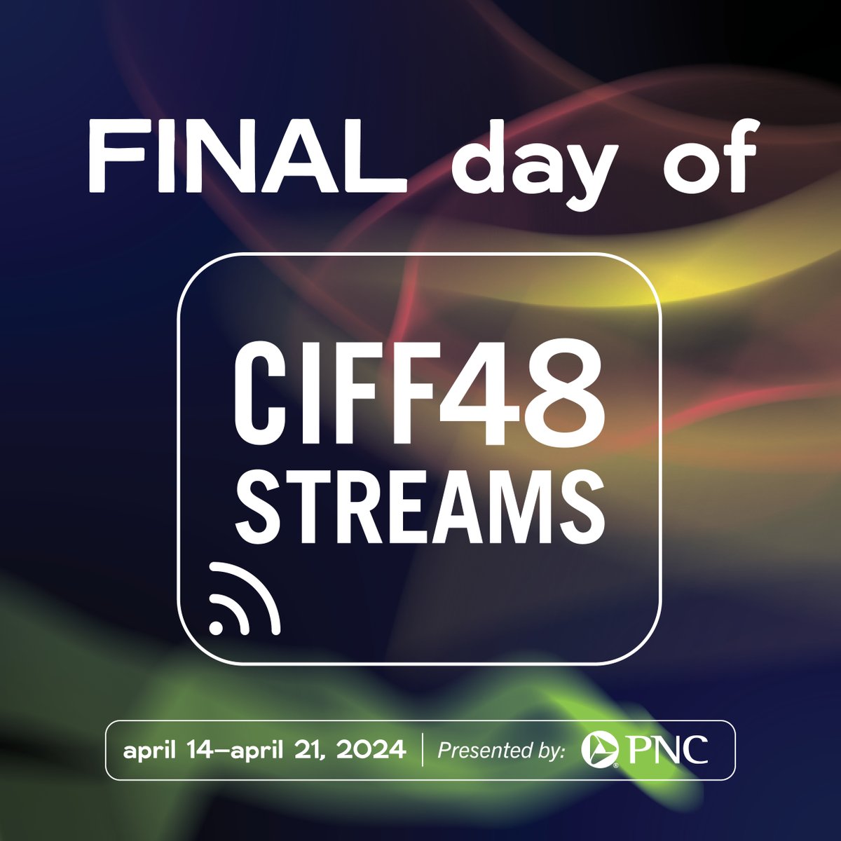 We knew this day would come! The final day of #CIFF48Streams Presented by @pncbank has arrived. But the good news is there’s still time to watch films from this year’s lineup, available on demand through 11:59 PM ET tonight. Happy Sunday Streaming!! clevelandfilm.org/festival/ciff-…