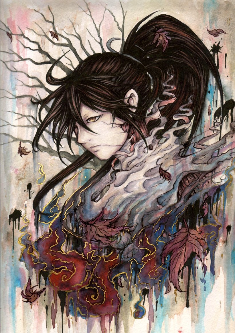 CLolth's tweet photo. #traditionalart #dororo #hyakkimaru https://t.co/iy92VNIXFl