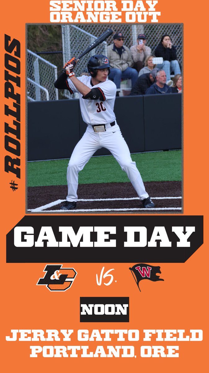 It's Senior Day @lcpiosbb. The team will recognize their nine seniors prior to today's home finale against Whitworth. Live stats and video available. #RollPios #D3Baseball