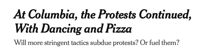 Media called this 'white nationalism' then. Now they describe it as social justice with 'dancing and pizza.' 'Planning to stay all night, they were in a rather upbeat mood, noshing on donated pizza and snacks. An impromptu dance party had even broken out.