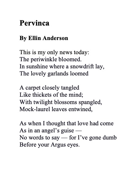 ellin_anderson's tweet photo. “Fresh pervinca, rich of hue.” #GeoffreyChaucer
#Periwinkle is a #LoveCharm and protective #talisman against the devil. #FolkloreSunday #SorcerersViolet #HundredEyes #VincaMinor #vinca #GardeningTwitter #GardeningX #GardenersWorld #gardening #gardens #FlowersOfTwitter #flowers https://t.co/pjaoqY8wl4