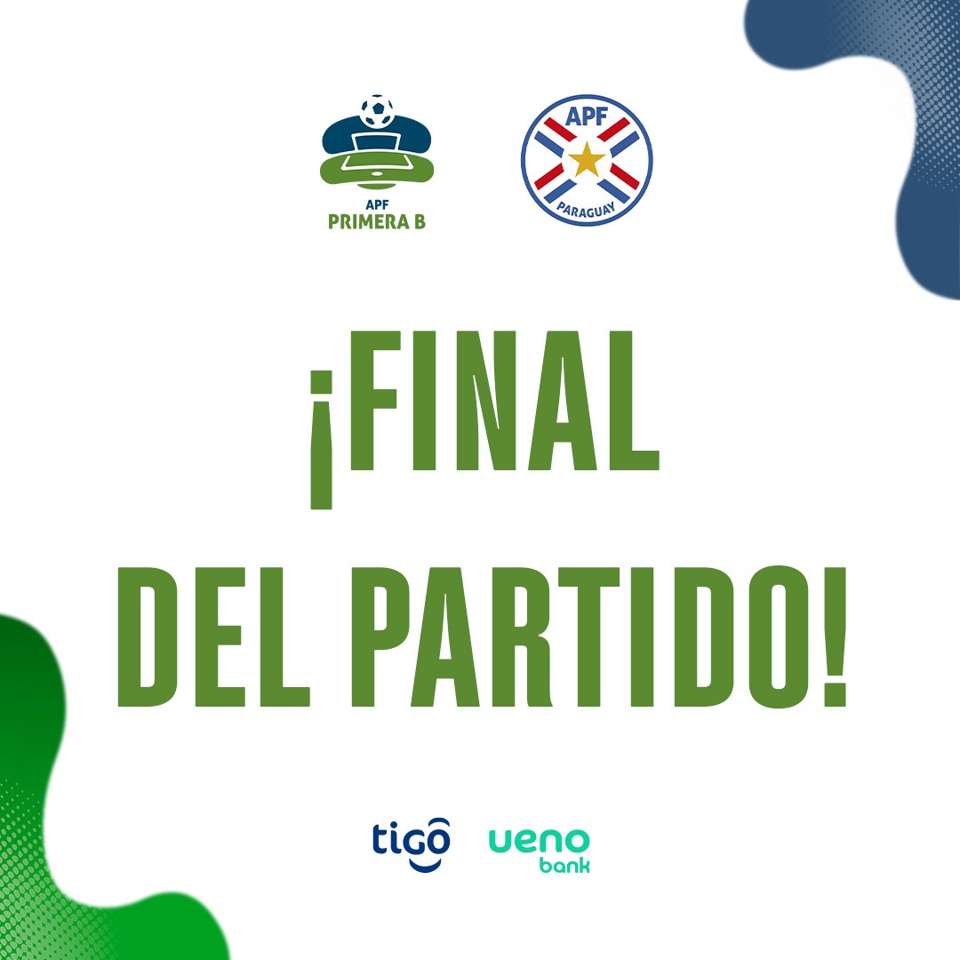 🗣️ ¡FINAL!

➡️ #ColónDeÑemby 2
➡️ #29deSetiembre 1

📆 Fecha 2

#APFPrimeraB ⚽️