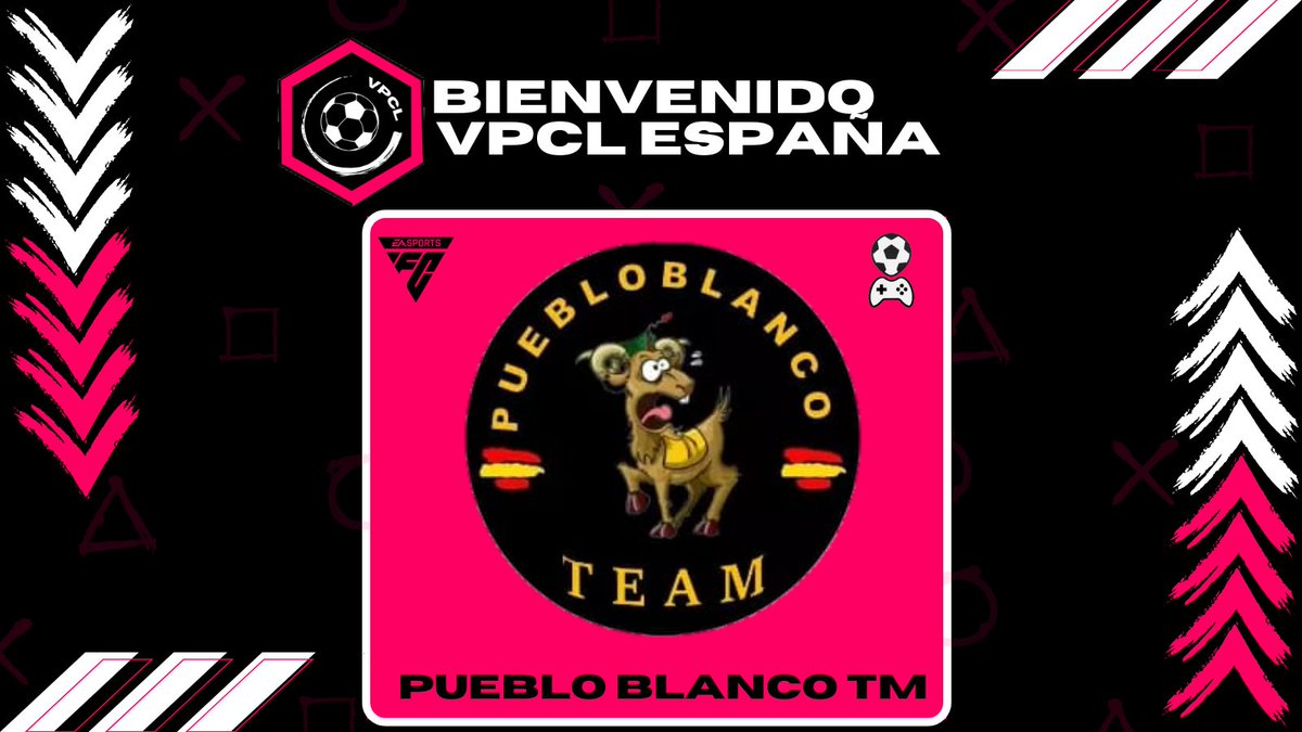 VPCL España (@vpcl_spain) on Twitter photo 🚨ANUNCIO🚨
7/12
Presentamos a nuestro septimo equipo, para disputar la <a href="/transferplay_es/">TransferPlay App</a> league.
Damos la bienvenida a <a href="/PuebloblancoC/">Puebloblanco TM</a> a VPCL. 🚨ANUNCIO🚨
7/12
Presentamos a nuestro septimo equipo, para disputar la <a href="/transferplay_es/">TransferPlay App</a> league.
Damos la bienvenida a <a href="/PuebloblancoC/">Puebloblanco TM</a> a VPCL.