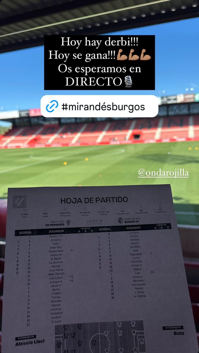 josebaandoni78's tweet photo. Conéctate para vivir el DERBI con nosotros!!!
🎙️ @OndaRojilla 
👉🏽 https://t.co/eUp4HyDbKh 
#MirandésBurgos https://t.co/2643i16qTw