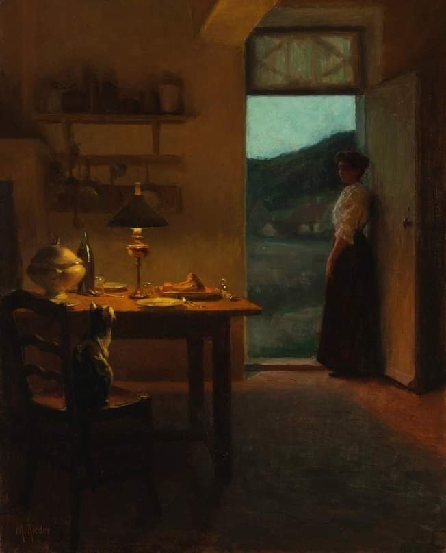 Marcel Rieder
'Dinner'
1900

#artesanato #ArtliveAndBeauty #artist #art #artwork #the20thcenturyart