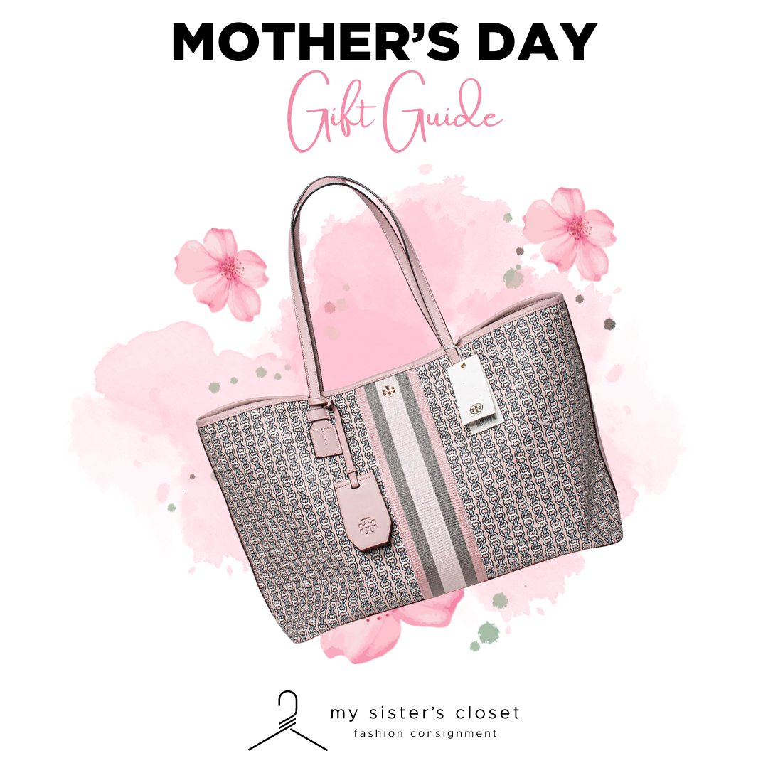 Give the gift of Tory at our Biltmore location this Mother's Day! Shop online at mysisterscloset.com. #mothersday #mothersdaygifts #designerbag #handbag #tote #purse #consignment #consign #mysisterscloset #localaz