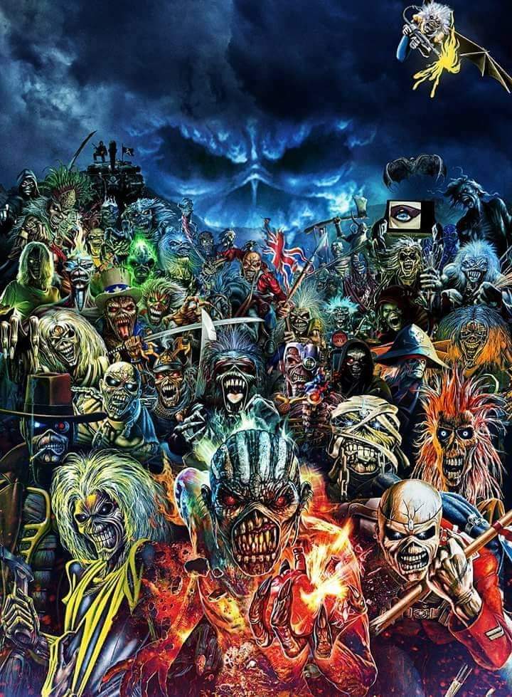 It is #IronMaidenDay world wide. Metal Hammer Magazine deemed April 21st. to be their day in 2009 to celebrate their release of 'Flight 666' So up those horns to help them celebrate this day! @IronMaiden #metalhammermagazine #metalmusic 👇 Share one of your favs below!🤘