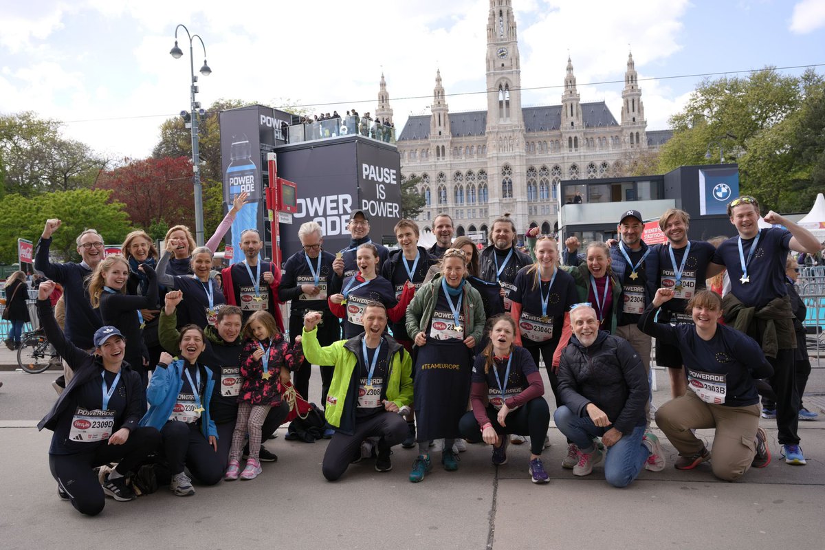 euunvie's tweet image. We’ve done it!!!

#TeamEurope at #VCM2024