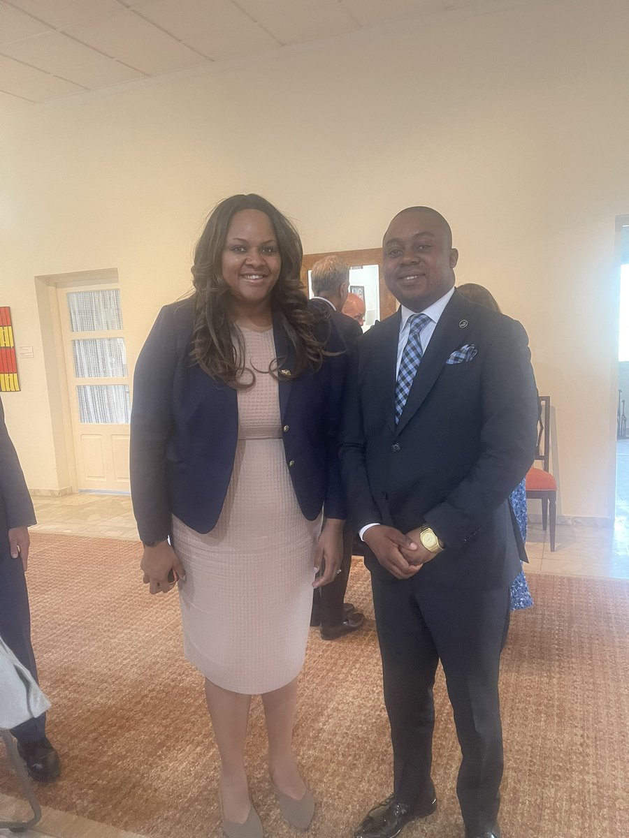 LyongaEdward's tweet photo. I had the distinguished pleasure to meet US Deputy Secretary of State ,Richard  R. Verma during a luncheon on the occasion of his official visit to🇨🇲 .

It was another opportunity to reinstate our committed towards upholding the US gov’t values of justice, equity and Human rights https://t.co/5BPoSkbK9s