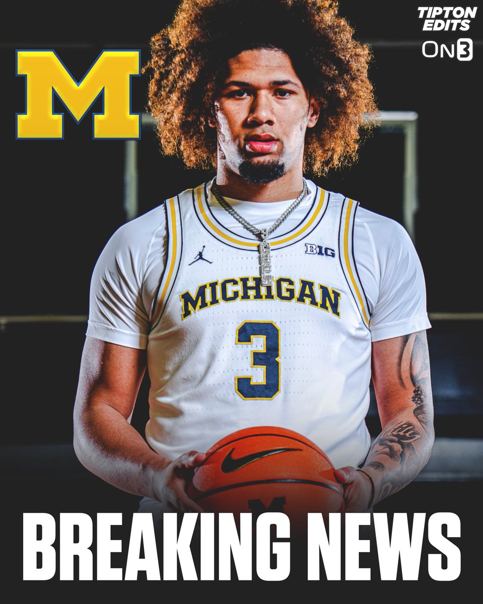 BREAKING: Auburn transfer guard Tre Donaldson has committed to Michigan, he tells @On3sports. on3.com/college/michig…