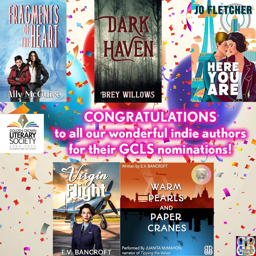 I’m so proud to have edited all these GCLS-nominated books - congratulations, you amazing authors! #GCLS #sapphicauthors #celebrate