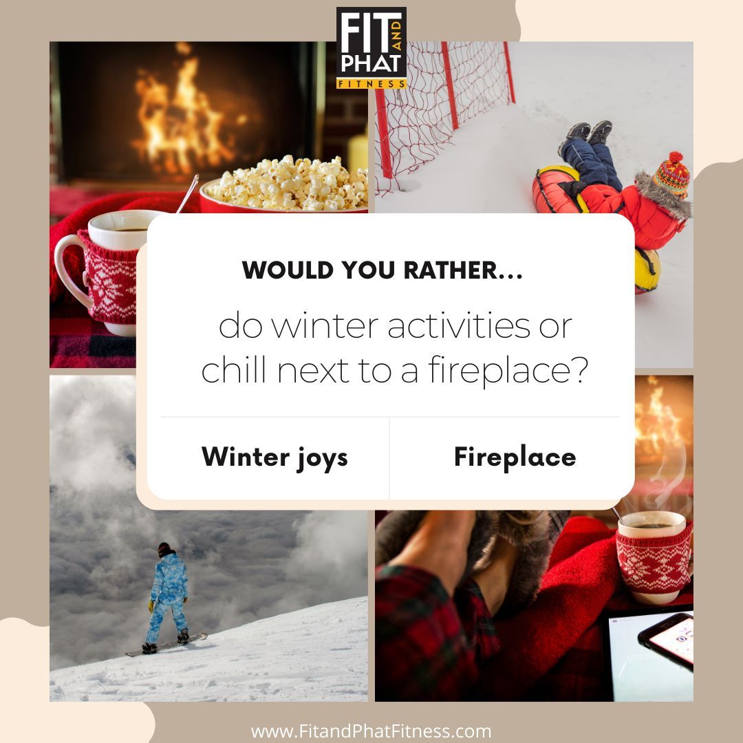 Would You Rather? 
#FitandPhatFitness #healththroughfitness #healthyfood #healthylifestyle #healthy #fitnesstips