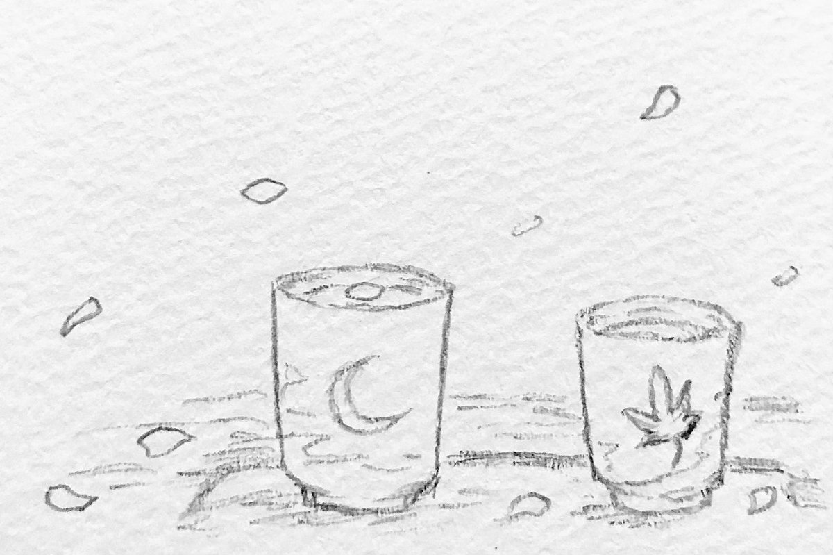 三日月の夢絵 