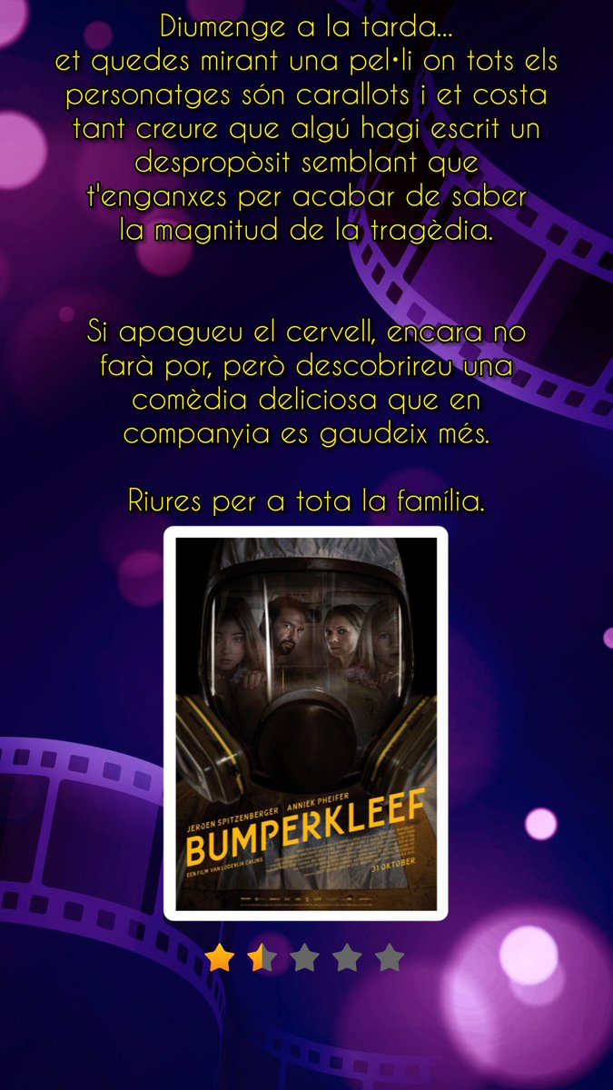 📽 Petita ressenya de 'Bumperkleef' #cinema #bumperkleef