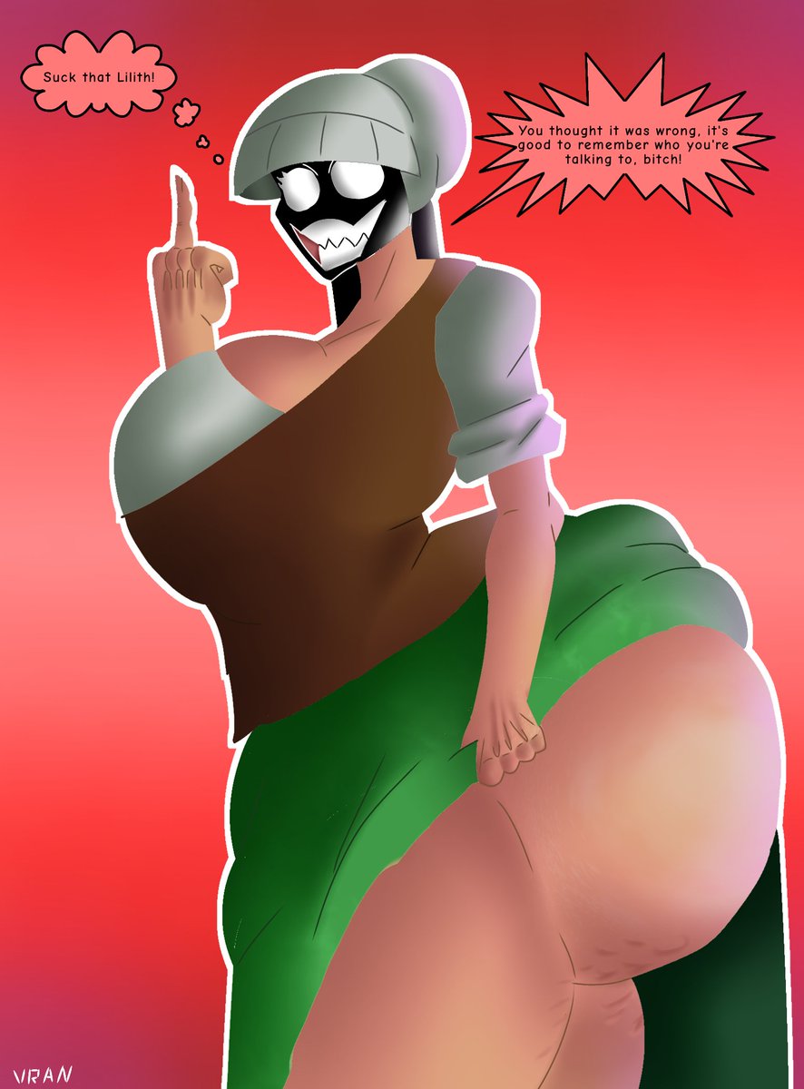 JustV26's tweet photo. She doesn't like you doubting her.
#ocart #giantess #hyperassapril #bigbutt https://t.co/lFEfVzAgoe