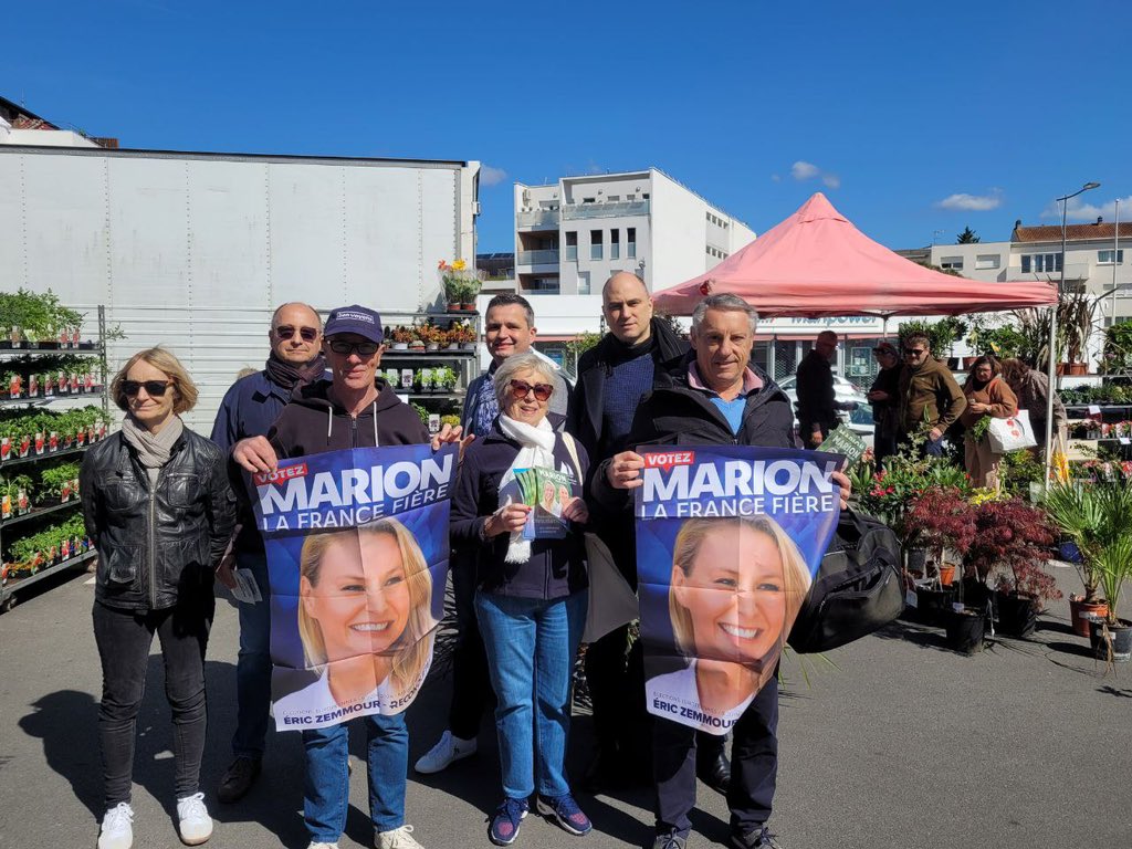 Les girondins mobilisés tout le week-end à Canéjan, Mérignac et la Teste !

Le 9 juin, un seul bulletin, Marion Maréchal ! 🗳️ 

#VotezMarion 🇫🇷