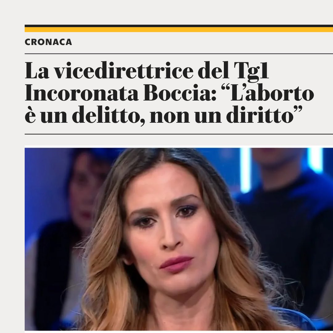 3filetti's tweet photo. Il delitto è quello di averti affidato ruoli di responsabilità in un importante Tg della Tv pubblica a una persona che si esprime così. https://t.co/StJ8uK7RIp