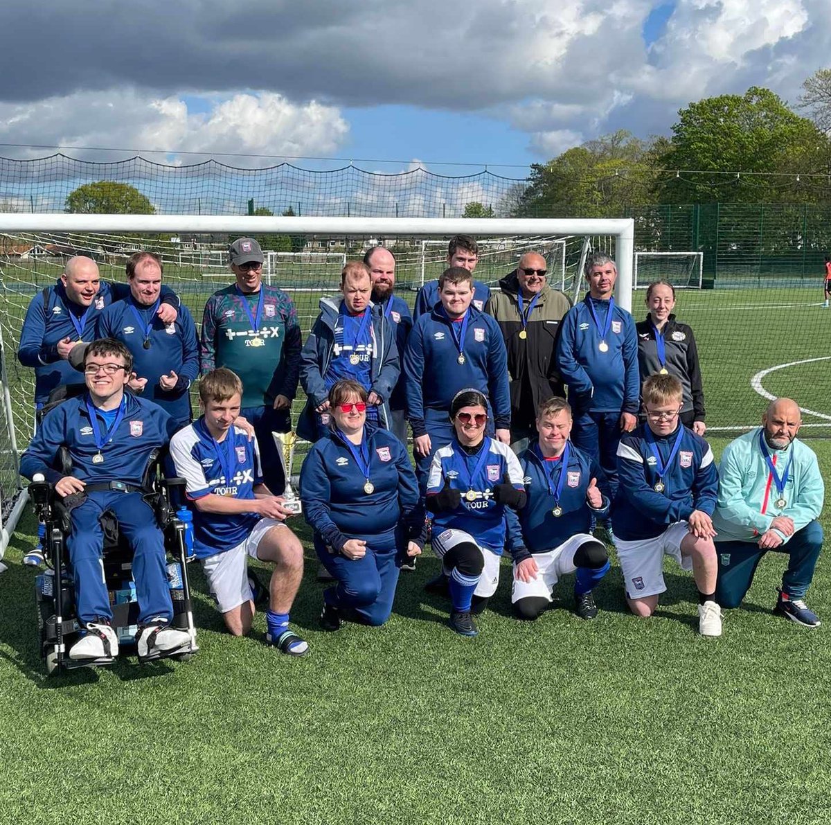🏆 Our Adult Disability team won all five of their fixtures today, making them champions of their league! An incredible achievement! 👏
