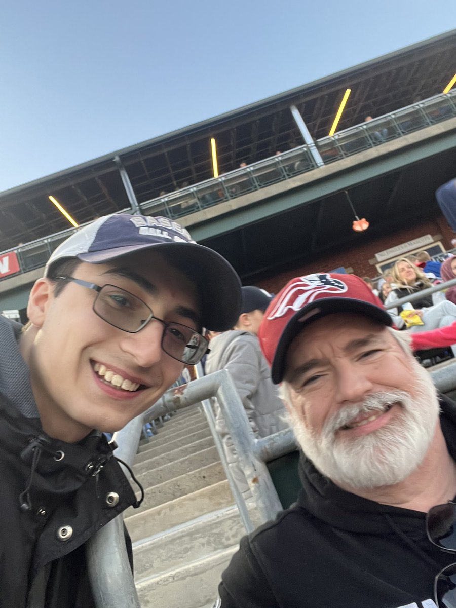 Thank you @DonLagreca for taking the time to speak with @Ant_Perricone at the @SOMPatriots game last night He enjoyed the opportunity to talk Mets baseball with you. He’s said you have hair that people would die for. Our paths may have crossed when I worked with the NJ Devils