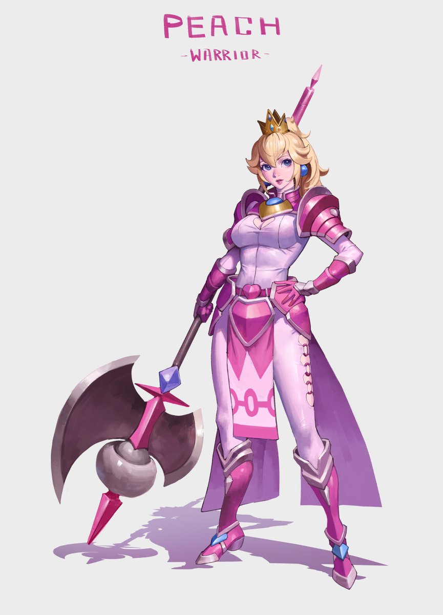 ピーチ姫 「#princess 」|Zoma Phamoz(Commission Open)のイラスト