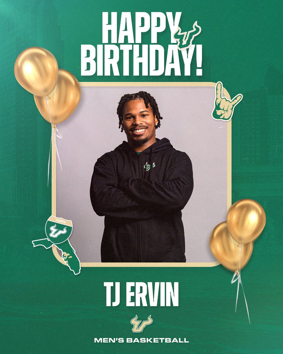 Help us wish our Graduate Assistant, @IITimothy_Ervin a very happy birthday! Have yourself a great day, TJ! 🎉 #HornsUp🤘 | #EDGE
