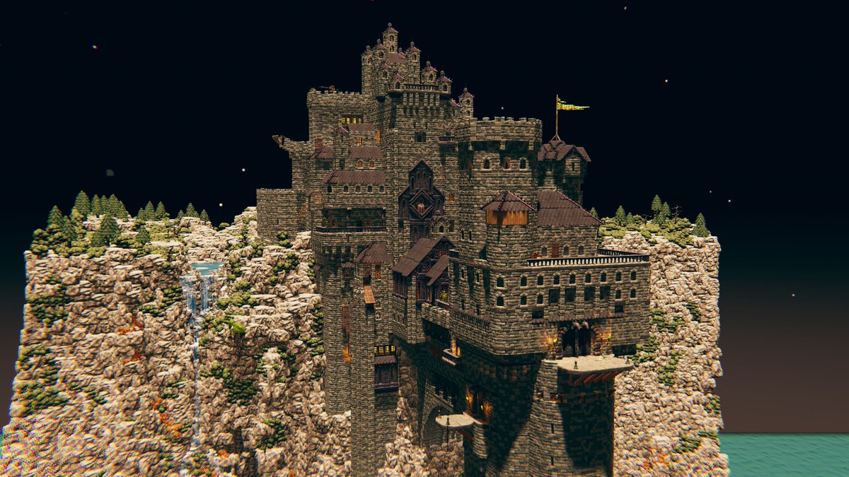 talespire's tweet photo. At world's end, the Castle's silhouette stands against the sky—where adventures end and begin, in an eternal cycle.

We're featuring another GENGUS build from TalesTavern for today's #TSBuildShowcase. What astounding craftsmanship!

https://t.co/DPSIXfzojh

#ttrpg #dnd https://t.co/Ge5D0GEZvm