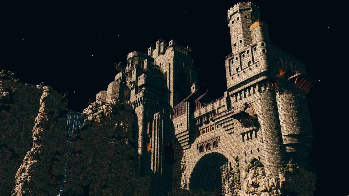 talespire's tweet photo. At world's end, the Castle's silhouette stands against the sky—where adventures end and begin, in an eternal cycle.

We're featuring another GENGUS build from TalesTavern for today's #TSBuildShowcase. What astounding craftsmanship!

https://t.co/DPSIXfzojh

#ttrpg #dnd https://t.co/Ge5D0GEZvm