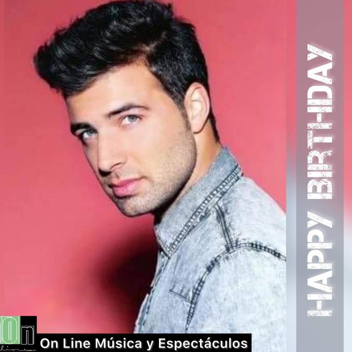 onlinemusicaye1's tweet photo. Happy Birthday Jencarlos Canela

#FelizCumpleaños #happybirthday #Jencarlos #JencarlosCanela #Actor #Cantante #fyp  @jencarlosmusic #OnLineMyE https://t.co/ju2OmcHM3C