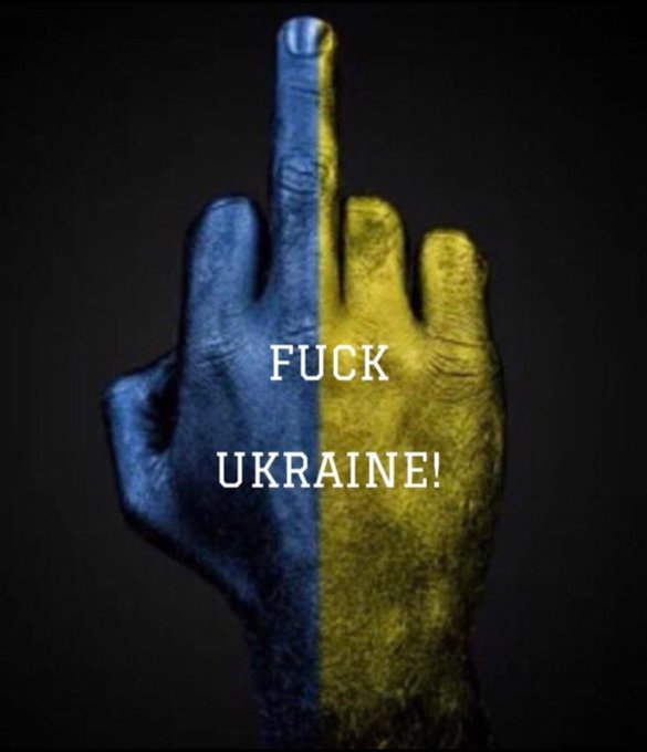 Fuck Ukraine, and fuck him too..