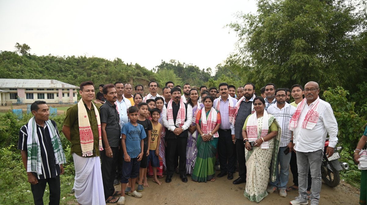 It was a great pleasure to visit Adarkona and Ilam villages in Karimganj district of Barak Valley which beautifully preserve Assamese culture. I learned from them many historical stories of Maan invasions and persecutions related to the ancestors of the people of these villages.