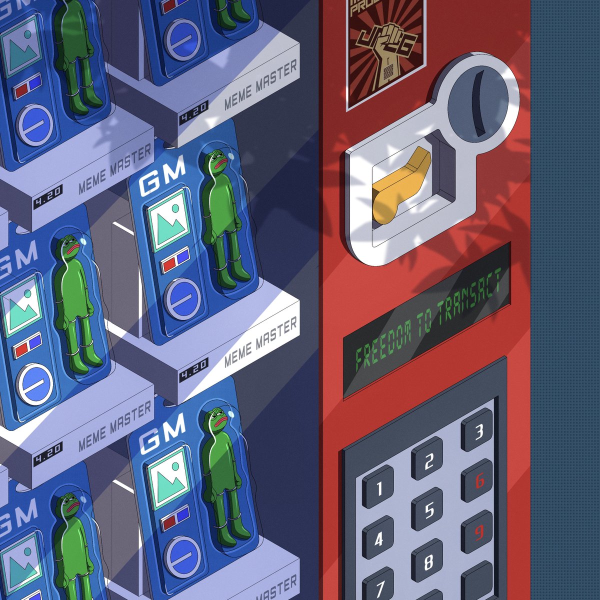 Late gm fam

Reminder
one hour left for burn 2x “Gmeme” to redeem “Pevending machine” 🔥🔥🔥

link below 🔽