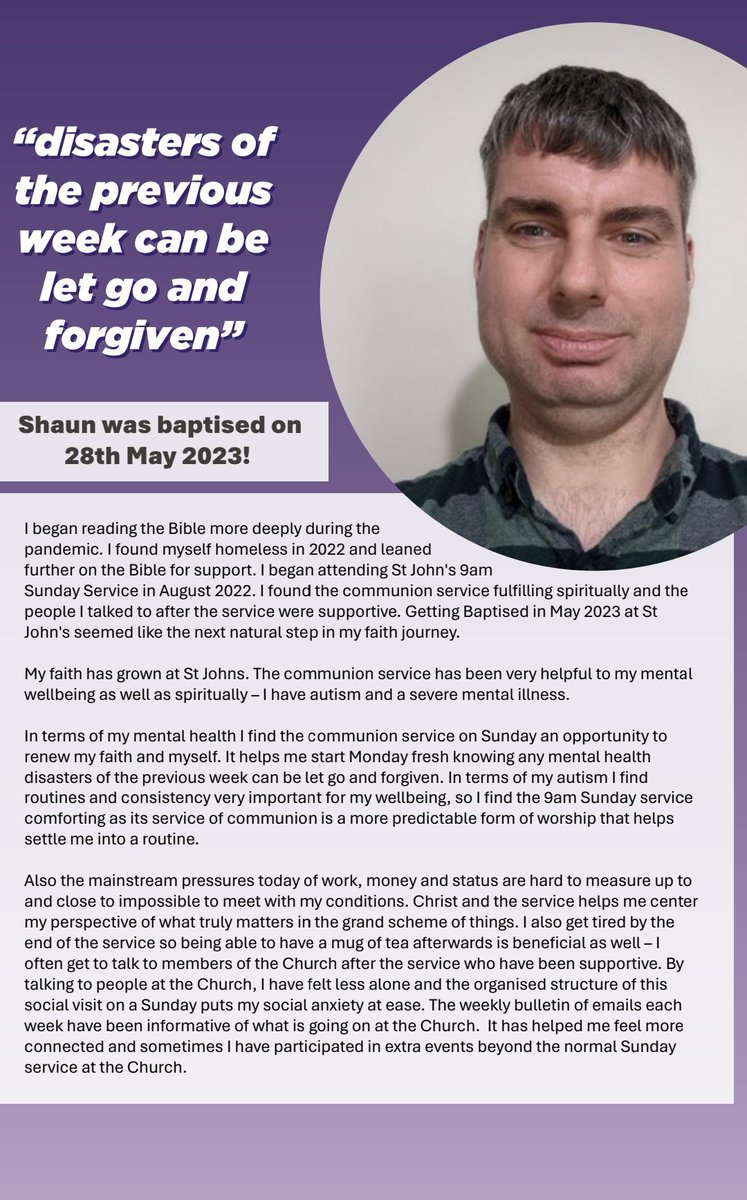 SGV_UK's tweet image. My Church had its annual general meeting today. I didn't feel up to attending but I was in its annual report. I thought I would share my bit below: