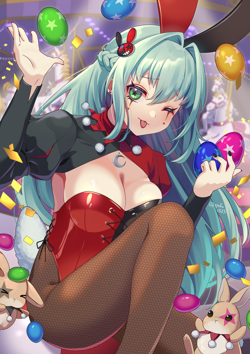 「#これを見た人はバニーガールをTLに放流しよう 」|りょふ彦@絵仕事募集中のイラスト