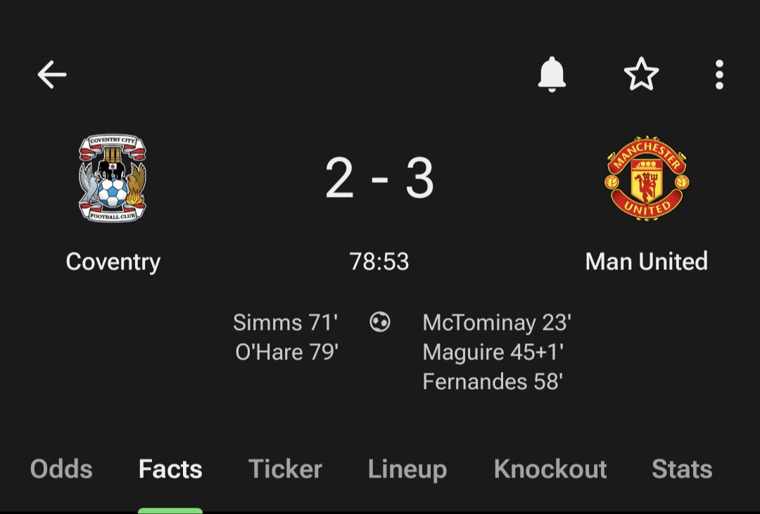 HOLD ON, COVENTRY ARE COOKING SOMETHING