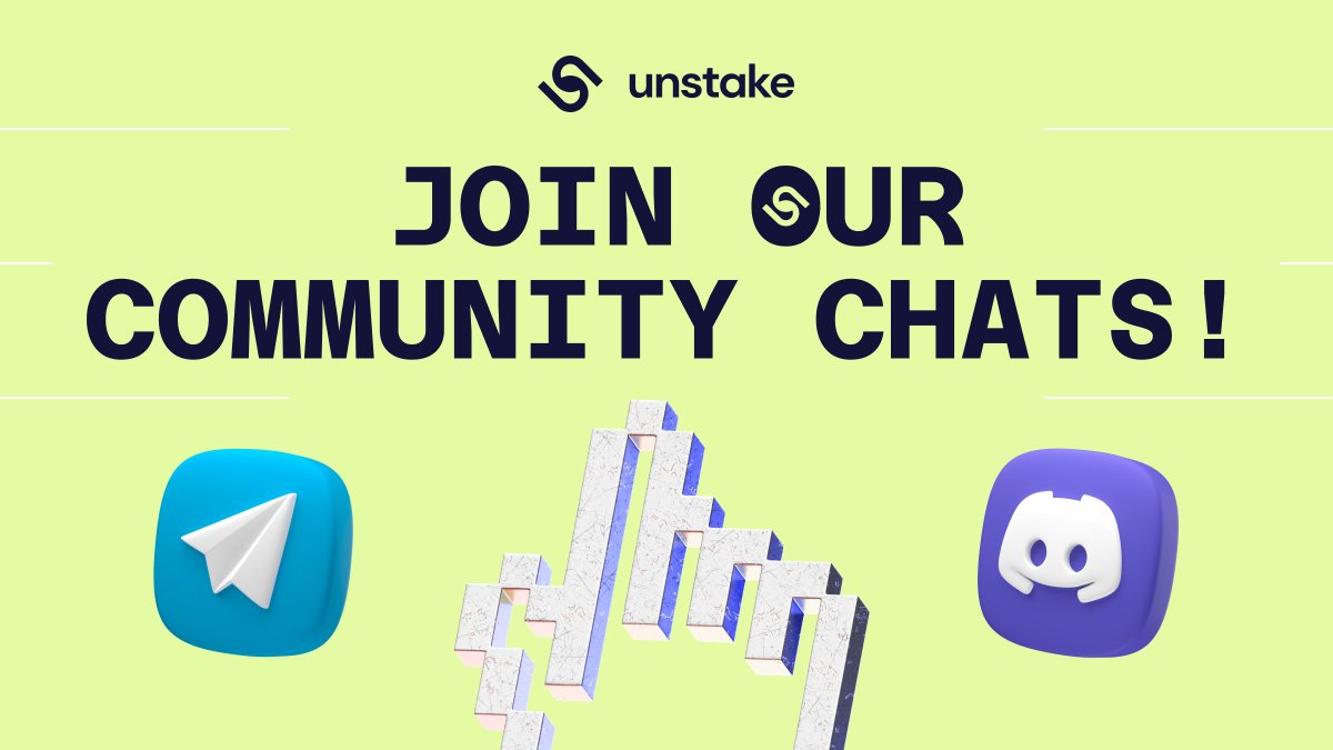 Unstake protocol tweet media